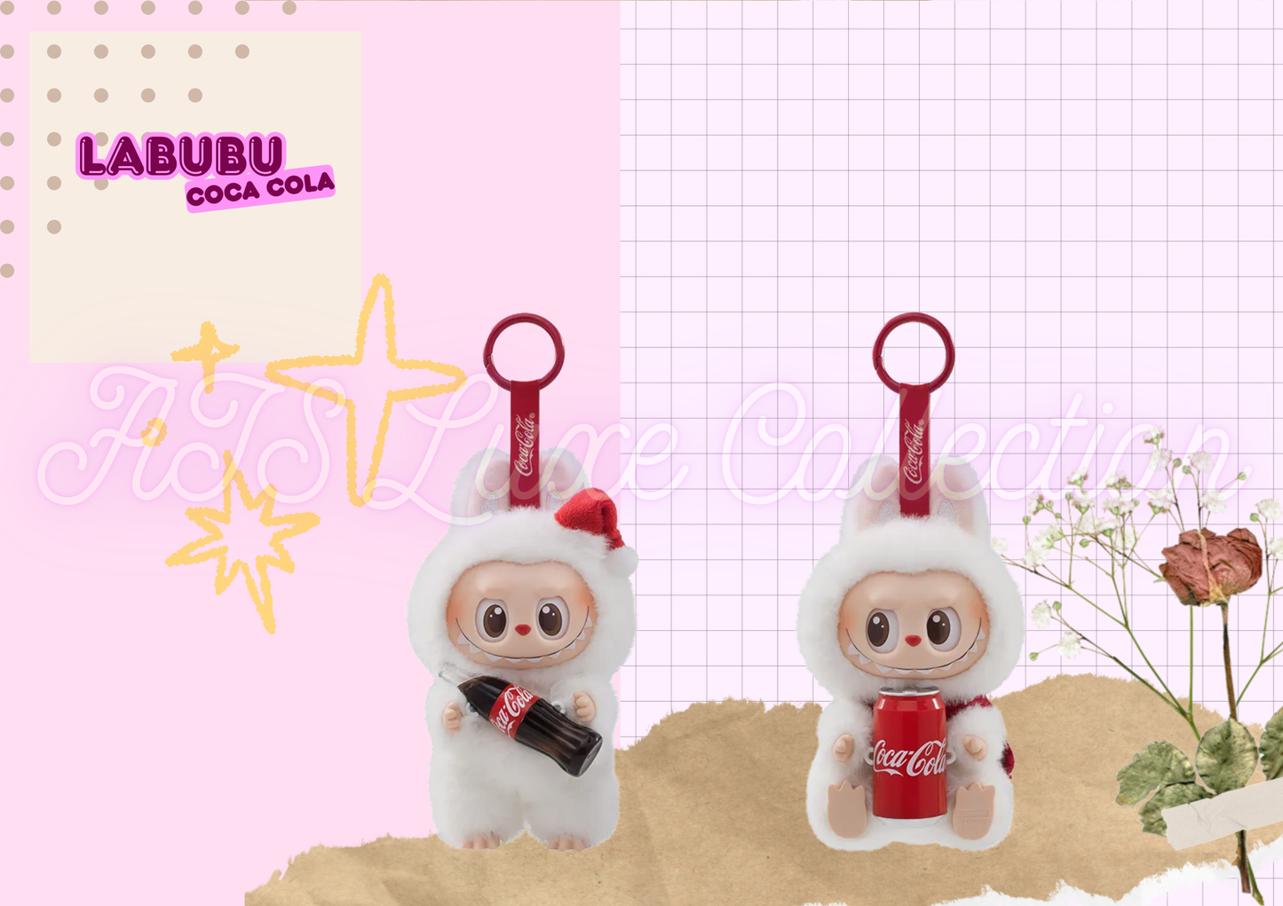 THE MONSTERS COCA-COLA SERIES-Vinyl Face Blind Box