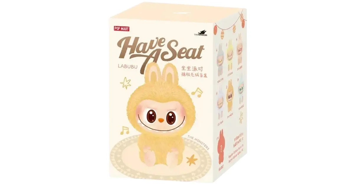 THE MONSTERS - Have a Seat Vinyl Plush Blind Box