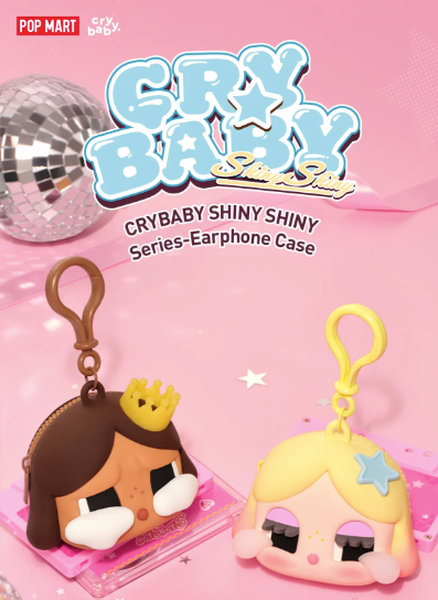 POP MART - CRYBABY SHINY SHINY Series-Earphone Case