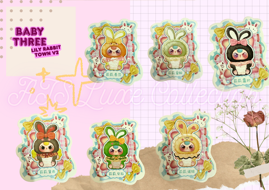 BABY THREE LILYRABBIT TOWN