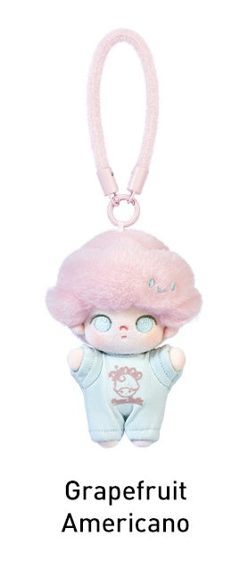 POP MART - DIMOO Crush on Coffee Series — Soft-faced Plush Keychain Blind Box