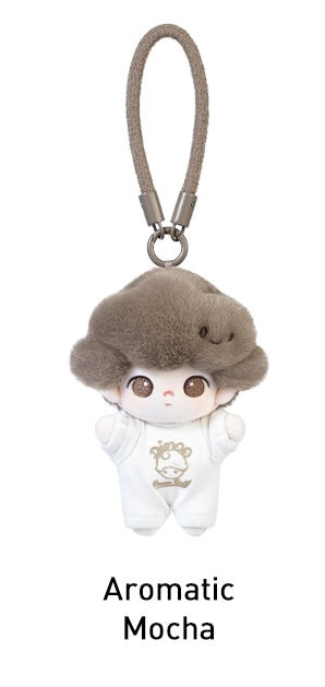 POP MART - DIMOO Crush on Coffee Series — Soft-faced Plush Keychain Blind Box