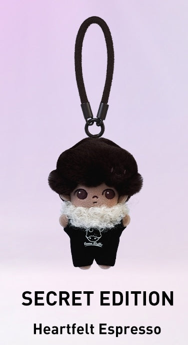 POP MART - DIMOO Crush on Coffee Series — Soft-faced Plush Keychain Blind Box