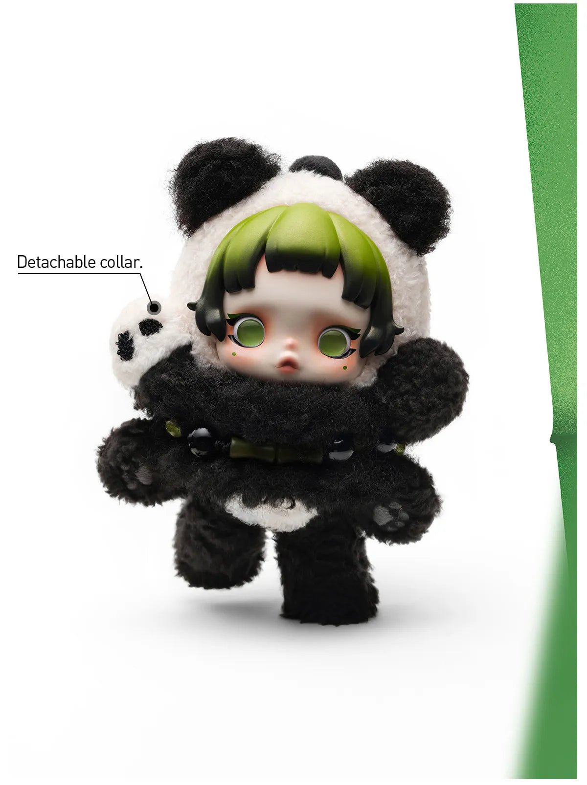 SKULLPANDA Lazy Panda Plush Doll Pendant