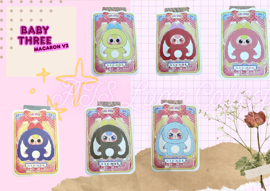 BABY THREE MACARON RABBIT SERIES V2
