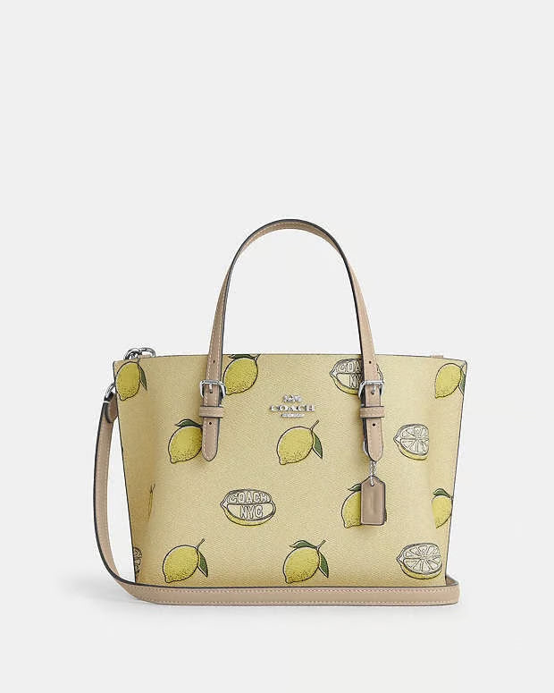 COACH – Mollie Tote Bag 25 with Lemon Print