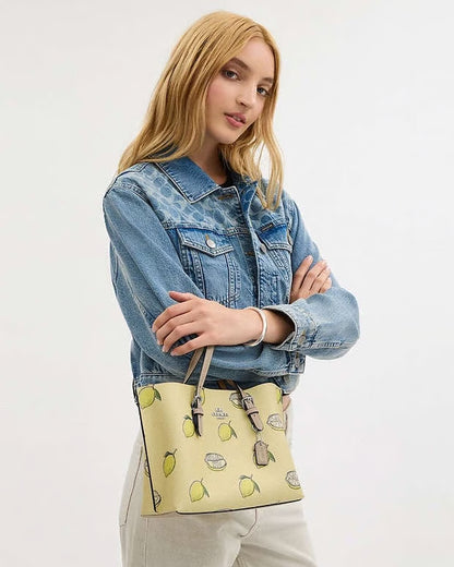COACH – Mollie Tote Bag 25 with Lemon Print