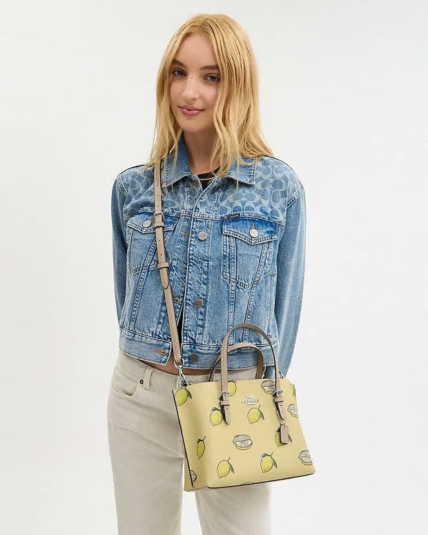 COACH – Mollie Tote Bag 25 with Lemon Print